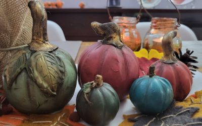 Cómo elaborar en pocos pasos, bellas calabazas vintage para halloween.